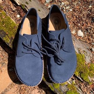 Navy Blue Gary Birkenstock Sneaker